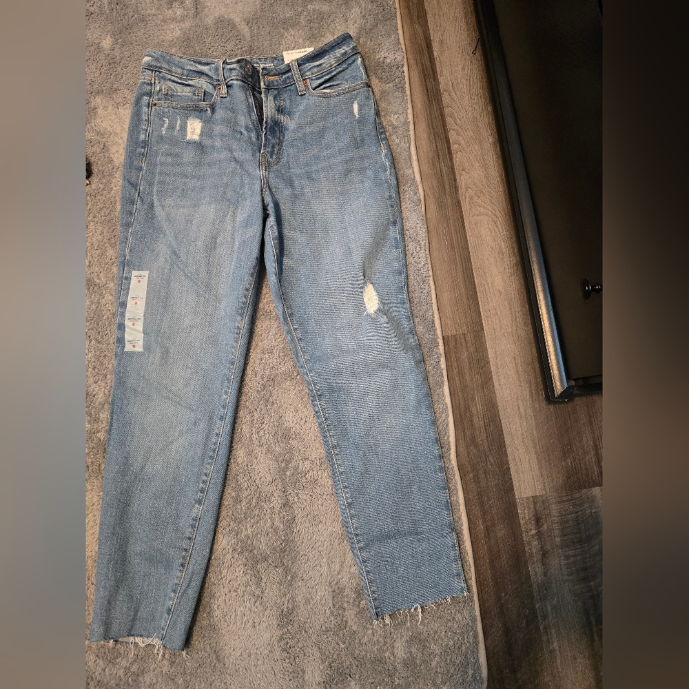 Old Navy Light Blue Straight Leg Jeans
